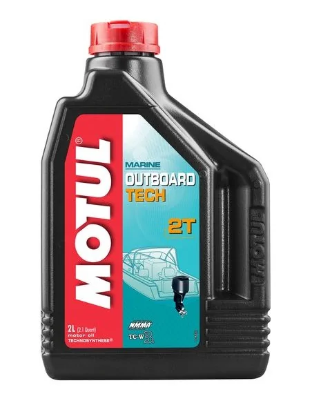 Motul OUTBOARD TECH 2T (2L) | масло 2т для лодочных моторов