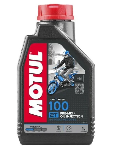 Масло Motul 100 MOTOMIX 2T (1L): купить с доставкой - Motoexpress.com.ua