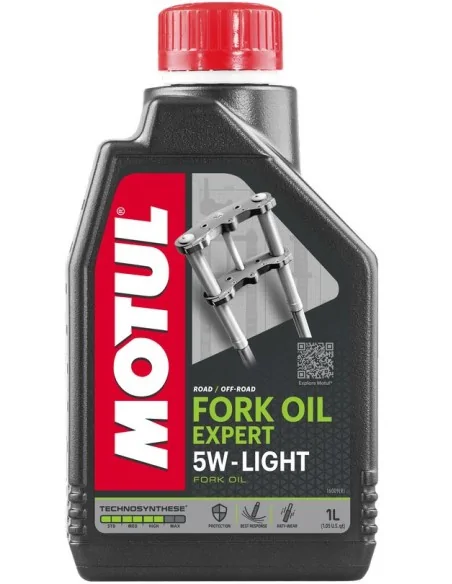 Масло для вилок Motul 5W FORK OIL EXPERT LIGHT SAE (1L): купить с доставкой - Motoexpress.com.ua