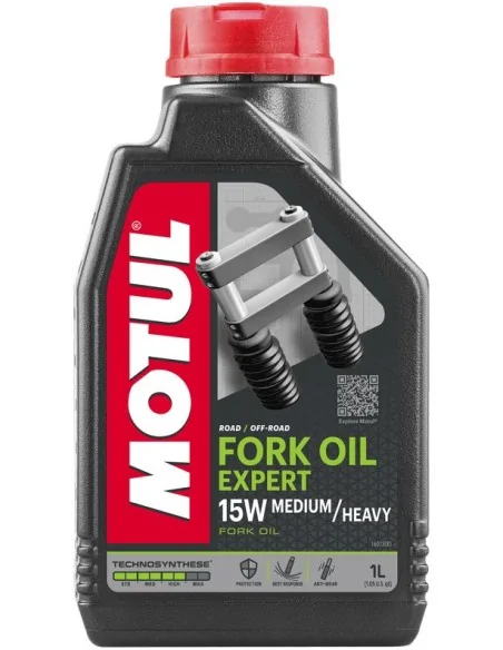 Масло для вилок Motul 15W FORK OIL EXPERT MEDIUM/HEAVY SAE (1L): купить с доставкой - Motoexpress.com.ua Масло для вилок Motul 15W FORK OIL EXPERT MEDIUM/HEAVY SAE (1L): купить с доставкой - Motoexpress.com.ua