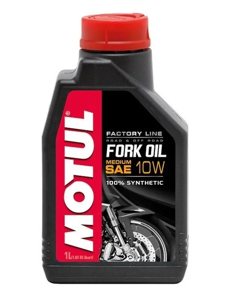 Масло для мото-вилок Motul 10W FORK OIL MEDIUM FACTORY LINE SAE (1L): купити з доставкою - Motoexpress.com.ua