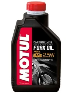 Масло для мото-вилок Motul 2,5W FORK OIL VERY LIGHT FACTORY LINE SAE (1L): купити з доставкою - Motoexpress.com.ua