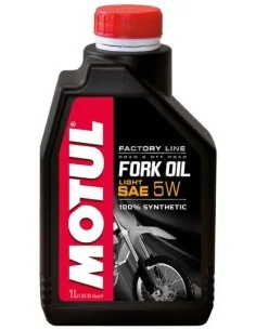 Масло для мото-вилок Motul 5W FORK OIL LIGHT FACTORY LINE SAE (1L): купити з доставкою - Motoexpress.com.ua