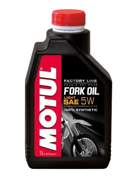 Масло для мото-вилок Motul 5W FORK OIL LIGHT FACTORY LINE SAE (1L): купить с доставкой - Motoexpress.com.ua