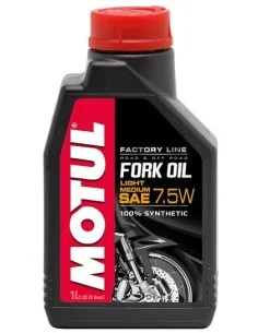 Масло для мото-вилок Motul 7,5W FORK OIL LIGHT/MEDIUM FACTORY LINE SAE (1L): купити з доставкою - Motoexpress.com.ua