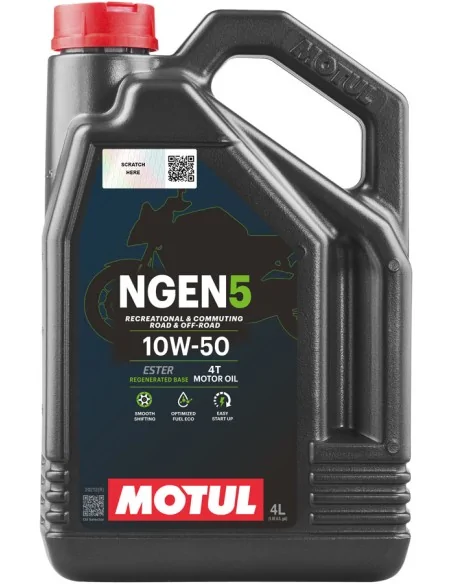 Масло Motul NGEN 5 SAE 10W50 4T (4L) 111832