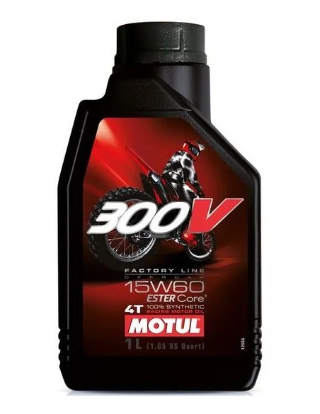 Масло Motul 300V 4T FACTORY LINE OFF ROAD SAE 15W60 (1L) 104137