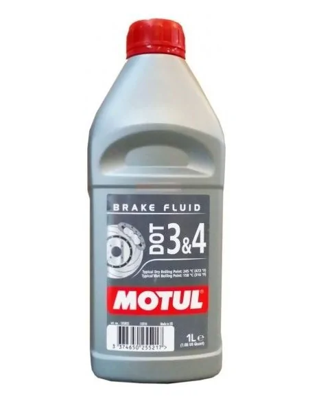 MOTUL DOT 3&4 (1L) 105835| Гальмівна рідина