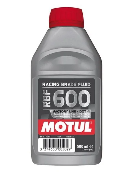MOTUL RBF 600 FACTORY LINE (0,5L) 100948| Тормозная жидкость
