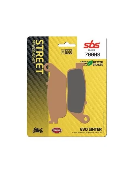 Колодки SBS 700HS | HONDA CB 500, CTX 700, NC 750, VT 750, XL 600V