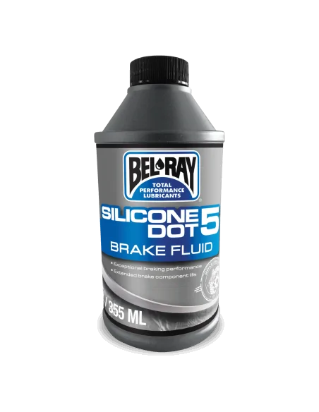 Тормозная жидкость Bel-Ray SILICONE DOT 5 BRAKE FLUID 355мл: купить с доставкой - Motoexpress.com.ua