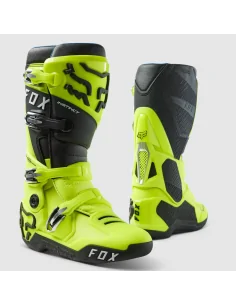 Мотоботы FOX Instinct FLO YELLOW: купить с доставкой - Motoexpress.com.ua