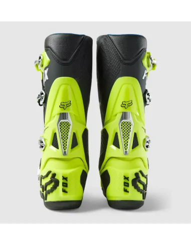 Мотоботы FOX Instinct FLO YELLOW: купить с доставкой - Motoexpress.com.ua