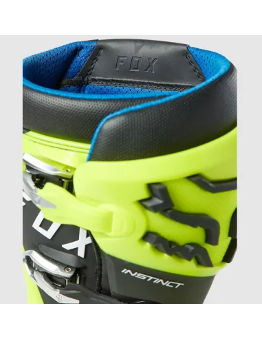 Мотоботи FOX Instinct FLO YELLOW: купити з доставкою - Motoexpress.com.ua