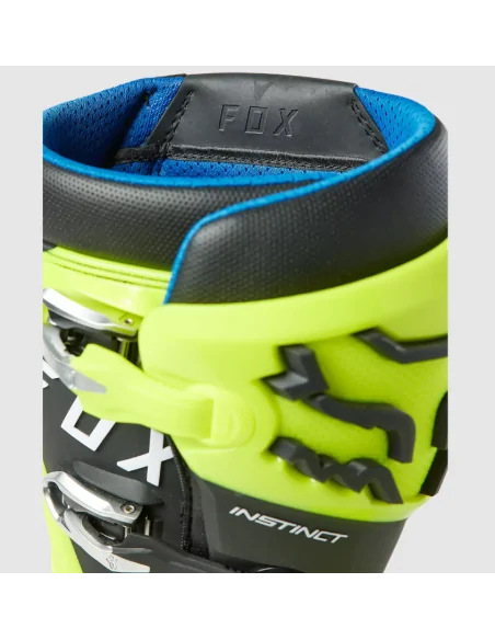 Мотоботи FOX Instinct FLO YELLOW: купити з доставкою - Motoexpress.com.ua