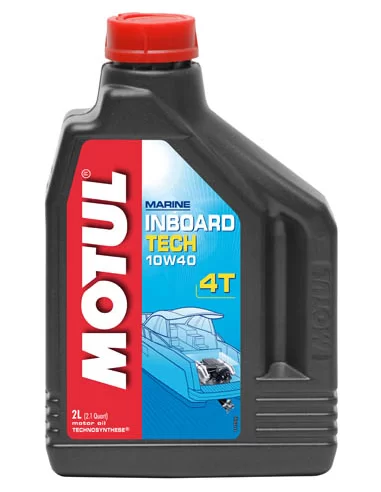 Олія Motul INBOARD TECH 4T SAE 10W40 (2L): купити з доставкою - Motoexpress.com.ua