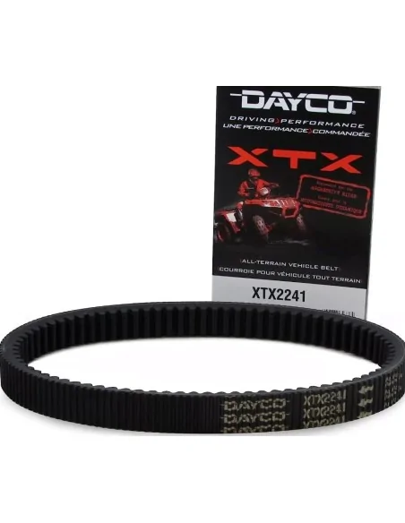 Ремень вариатора Dayco XTX2241 (HPX2241) для Yamaha Grizzly 700, Kodiak 700, Rhino 700 - усиленный, (943-32.8 мм) Ремень вариатора Dayco XTX2241 (HPX2241) для Yamaha Grizzly 700, Kodiak 700, Rhino 700 - усиленный, (943-32.8 мм)