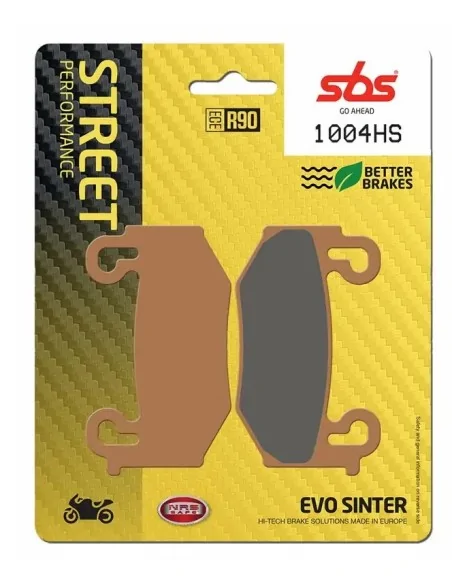 Колодки тормозные передние BMW R 1300 GS-ADVENTURE 2024-2025 | SBS 1004HS