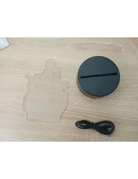 3D ночник Байкер – стильный подарок для любителя мотоциклов