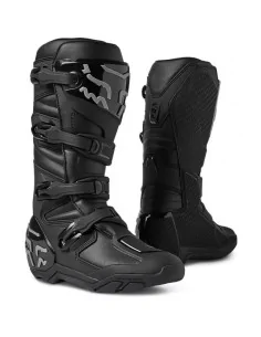 Мотоботы FOX COMP X Black – мотокросс и эндуро | Мотоекспрес