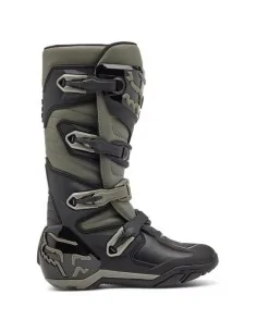 Мотоботы FOX COMP X Grey – для мотокросса и эндуро | Мотоекспрес