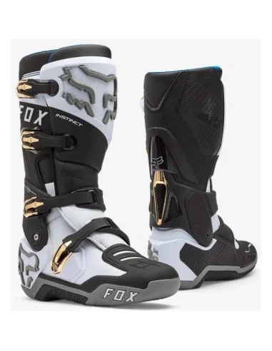 Мотоботы FOX Instinct 2.0 Black Grey для мотокросса и эндуро