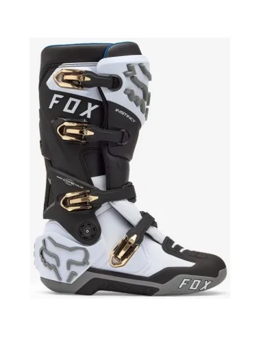 Мотоботи FOX Instinct 2.0 Black Grey для мотокросу та ендуро