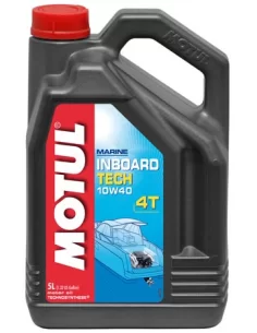 Олія Motul INBOARD TECH 4T SAE 10W40 (5L): купити з доставкою - Motoexpress.com.ua