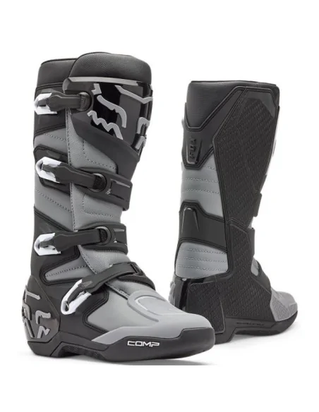 Мотоботы FOX COMP Boot Grey — купить оригинальные мотоботы в Украине