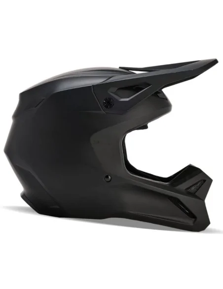 Шлем FOX V1 MATTE Black – кроссовый шлем, Мотоекспрес