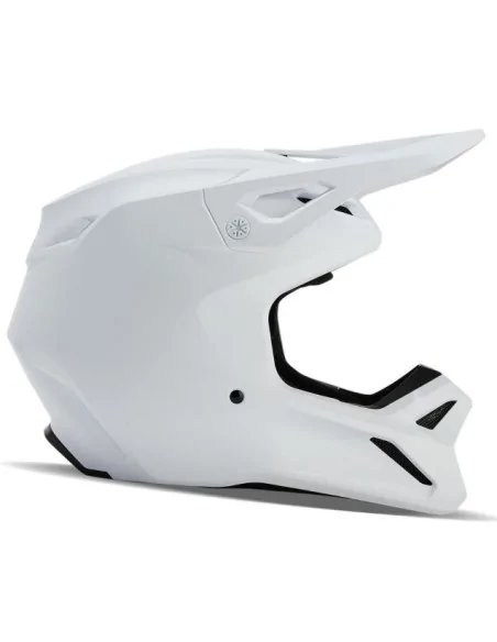 Шлем FOX V1 MATTE White – кроссовый, Мотоекспре