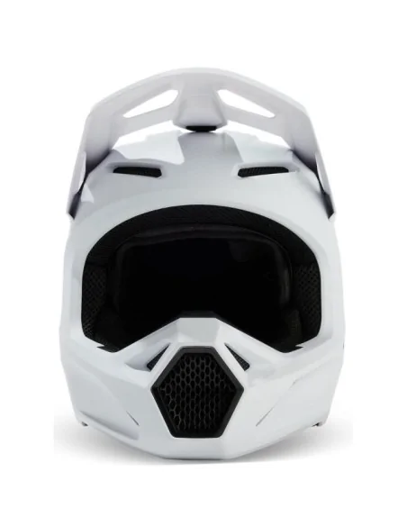 Шлем FOX V1 MATTE White – кроссовый, Мотоекспре