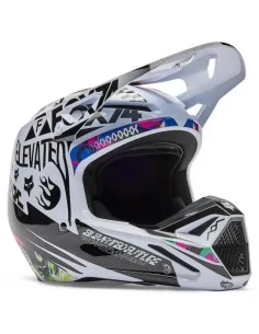 Шолом FOX V1 IMAGE COSMO White – кросовий, Мотоекспрес
