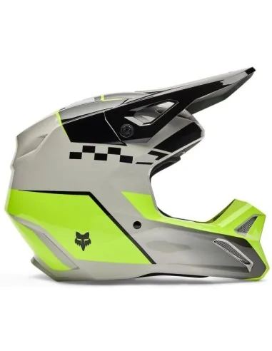 Шлем FOX V1 COLLECT Grey – кроссовый, Мотоекспрес