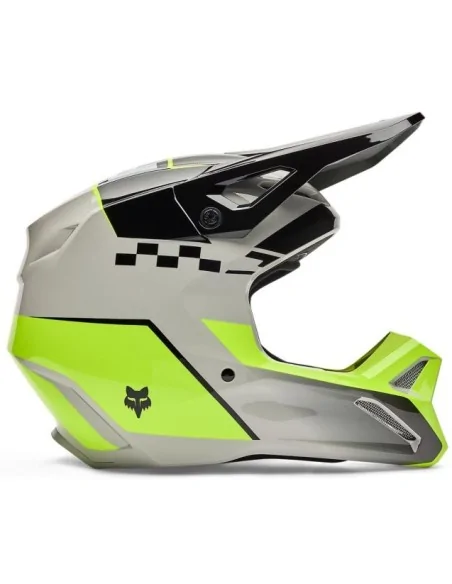 Шолом FOX V1 COLLECT Grey – кросовий, Мотоекспрес
