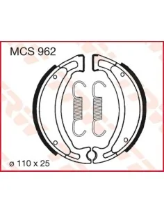 Гальмівні колодки LUCAS MCS962: купити з доставкою - Motoexpress.com.ua