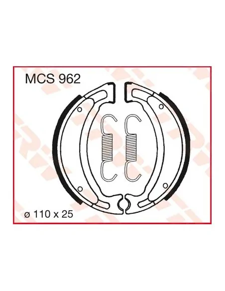 Тормозные колодки LUCAS MCS962: купить с доставкой - Motoexpress.com.ua