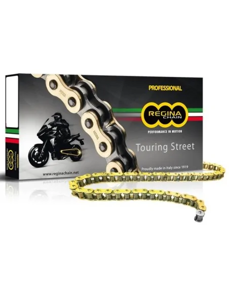 Цепь Regina ZRT 530 Gold Z-Ring — ресурсная Touring/Street