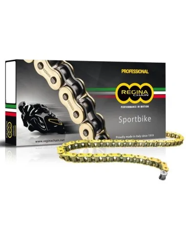 Ланцюг Regina ZRP2 530 Gold — Z-Ring Sportbike для потужних мотоциклів