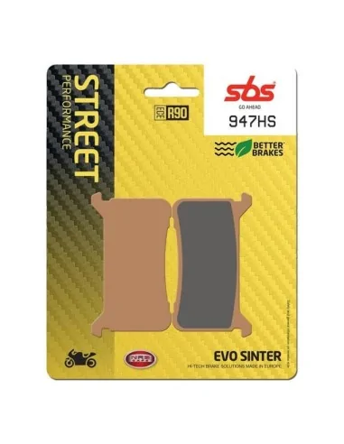 Тормозные колодки SBS 947HS Sinter передние (Honda)
