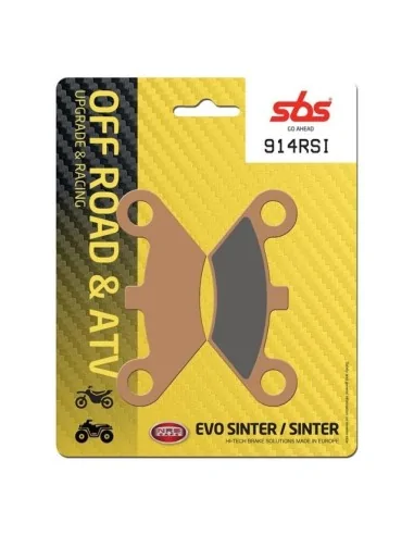 Гальмівні колодки SBS 914RSI Sinter (аналог TRW MCB863SI)