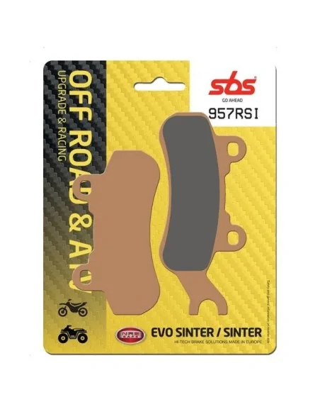 Колодки тормозные SBS 957RSI Sinter Can-Am 2016–2023 (Def/Mav/X3/Trax)