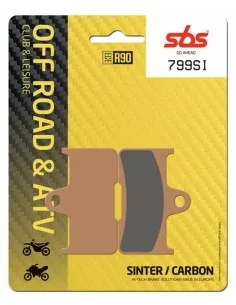 Колодки тормозные SBS 799SI Sinter задние CF Moto/GOES/Yamaha