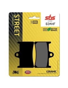 Гальмівні колодки SBS 634HF HF Ceramic — купити в Мотоекспрес