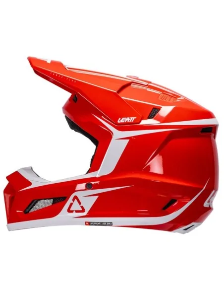 Шолом Leatt Moto 3.5 + окуляри Vizion 3.5 Red | Мотоексп