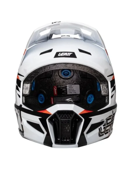Шлем LEATT Moto 3.5 Helmet + Goggle [White] — комплект «шлем + очки»