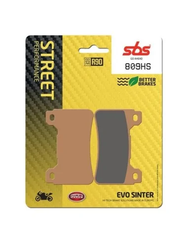 Гальмівні колодки SBS 809HS для Honda CBR600RR CBR1000RR