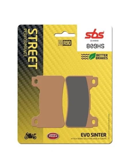 Гальмівні колодки SBS 809HS для Honda CBR600RR CBR1000RR