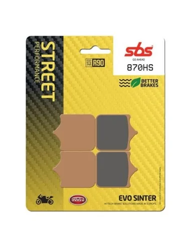 Тормозные колодки SBS 870HS передние для BMW S 1000 R / RR