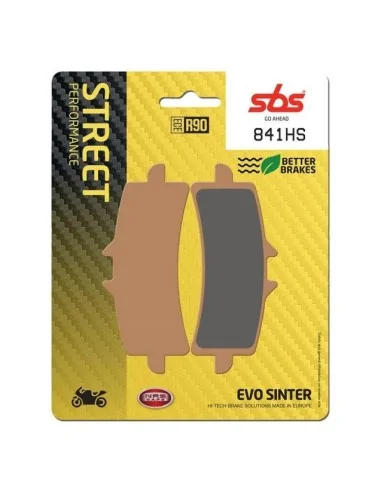 Тормозные колодки SBS 841HS передние синтерованные купить